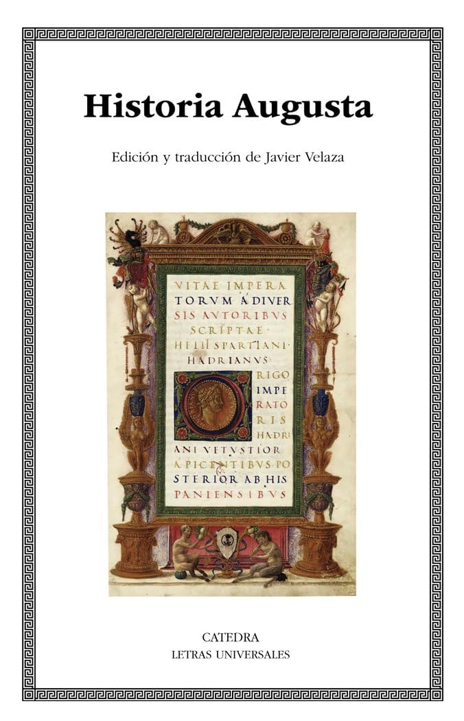 Historia Augusta — Javier editor literario Velaza